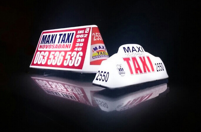 Taxi Maxi table